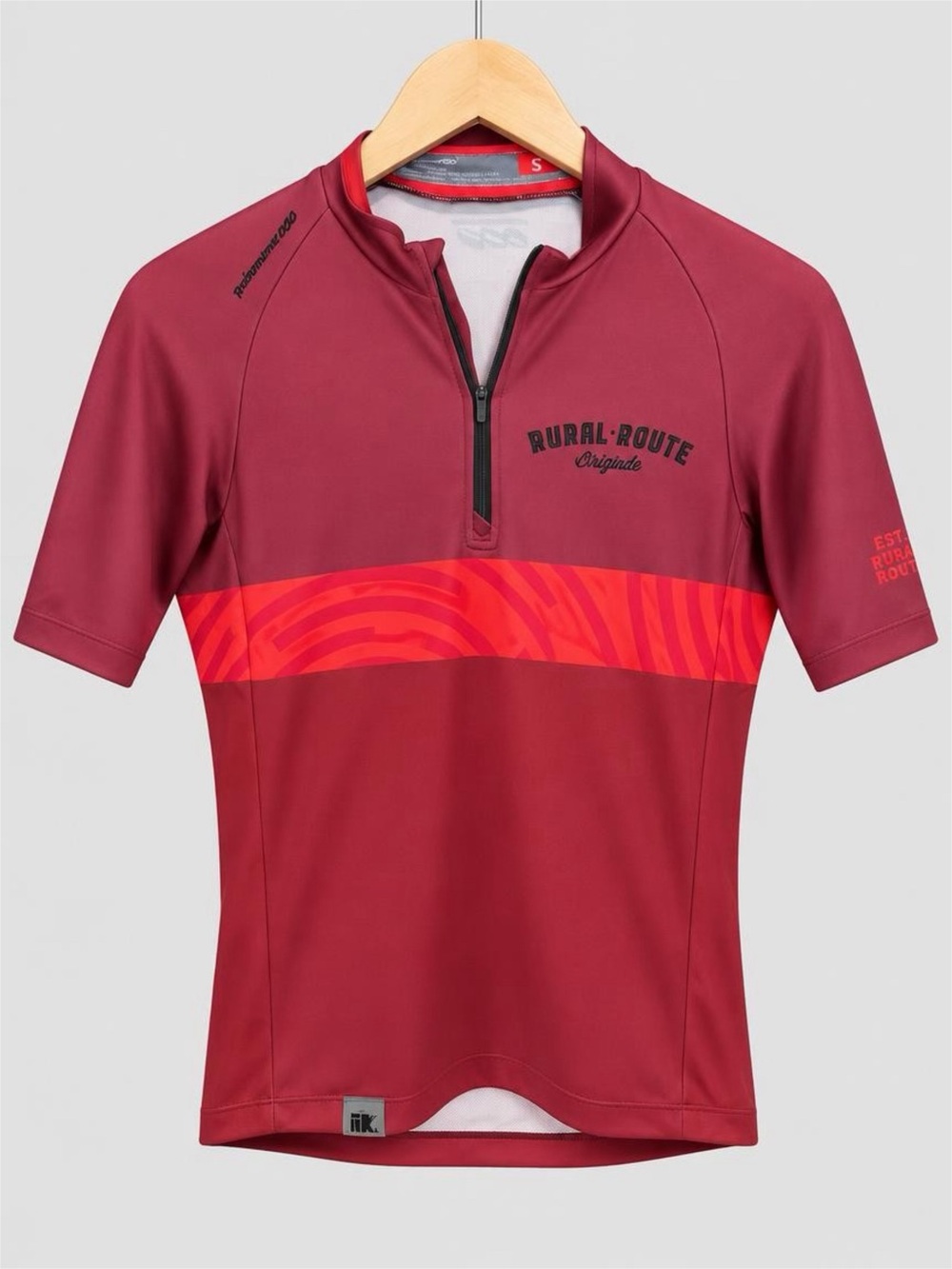 Podiumwear Rural Route Brigade Merino Wool Cycling Jersey Men’s S USA